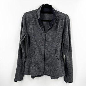 Lululemon Performance Full Zip GREY SIZE 10 JACKET